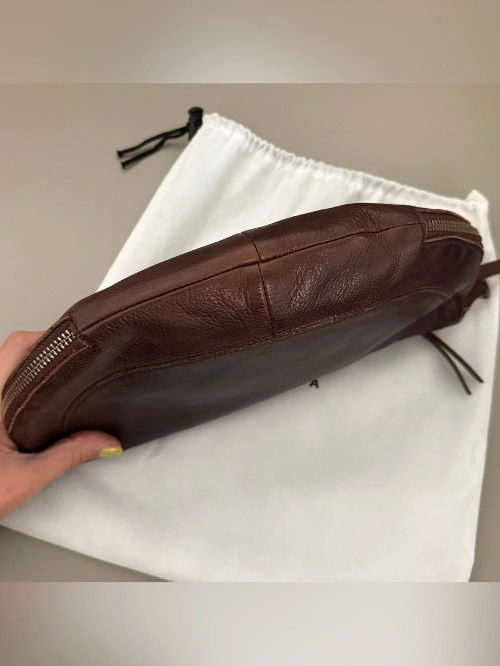 Latico Leathers Crosby Sling Crossbody in Soft Brown Leather 🐻 - Picture 6 of 13